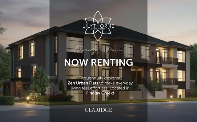 NEW LISTING! 2-Bedroom Zen Flats for Rent | Findlay Creek in Long Term Rentals in Ottawa - Image 2