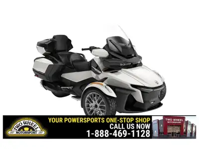 Welcome to Two Wheel Motorsport Experience unrivaled comfort and style. The Spyder RT Limited boasts...