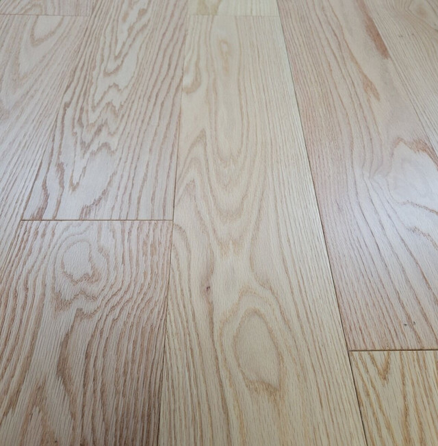 6 1/2" Red Oak Engineered Hardwood Flooring - Natural dans Planchers et murs  à Ouest de l’Île - Image 2