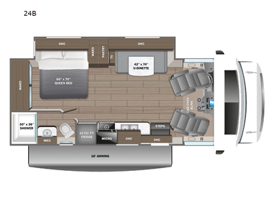 Please Call Us At 613.851.7326 with any questions? Jayco Redhawk Class C gas motorhome 24B highlight...