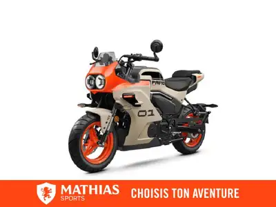Concessionnaire des véhicules neufs et d'occasion. Sportive CF MOTO PAPIO SS 2026 Avec un design de...