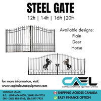 Wholesale price ! Brand new gate different size 12/14/16/20 FT Moncton New Brunswick Preview
