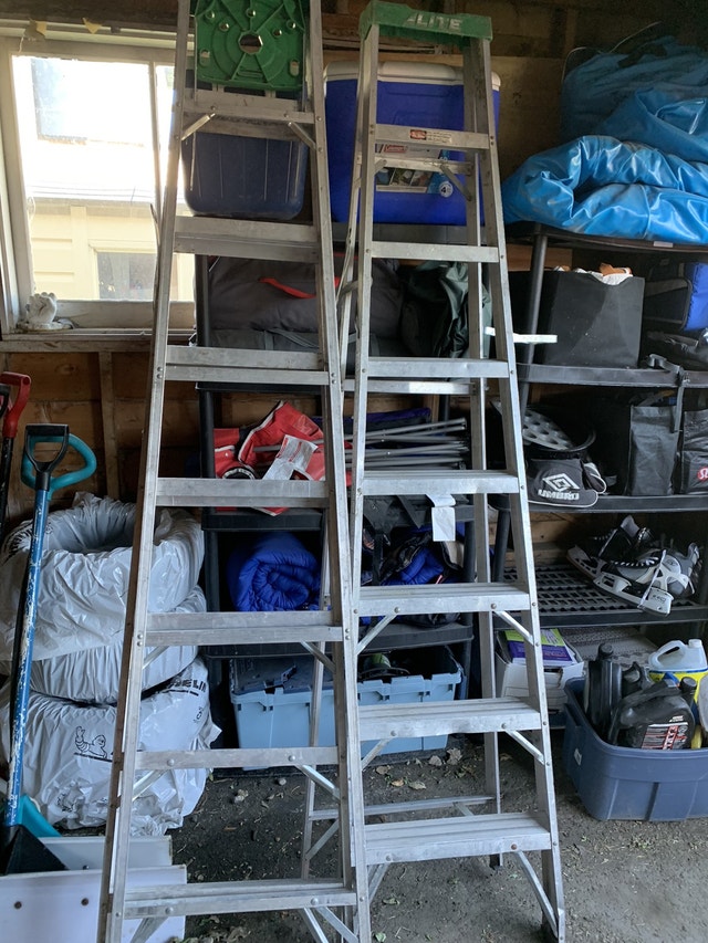 8’ Aluminum ladders Ladders & Scaffolding Calgary Kijiji
