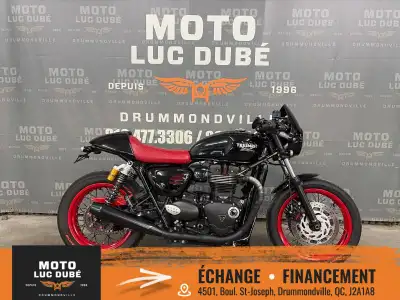 2017 Triumph Street Twin 900 ABS Triumph Street Twin 900 ABS 2017 32 007 KM FREINS ABS TRACTION CONT...
