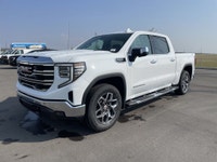 AMVIC Licensed Dealer The 2026 GMC Sierra 1500 SLT Crew Cab 4WD, finished in Summit White with a ref... (image 3)