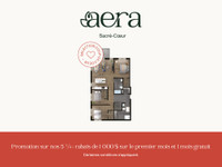 Aera Sacré-Coeur 5 1/2 *-1000$ ET 1 MOIS GRATUIT* St-Hyacinthe