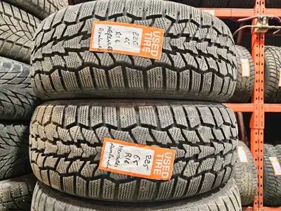 A pair of good used P225/65R16 Hercules Avalanche Winter install and balance $200 Loose purchase $90...