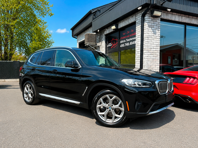 2022 BMW X3 X-DRIVE30i SPORTS ACTIVITY VEHICULE EN SUPERBE CONDITION MECANIQUE ET ESTHETIQUE!!!! CLE...