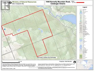 Near CALABOGIE, 1048 Kennelly Mountain Road features this 346 acre breathtaking forested property wi...