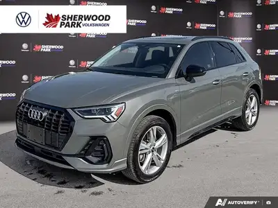 Come see this 2021 Audi Q3 Technik while we still have it in stock! *This Audi Q3 Is Competitively P...