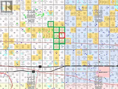 7 lease quarters (Buyer must apply to Sask Wildlife and qualify) and 1 deeded home quarter with a co...