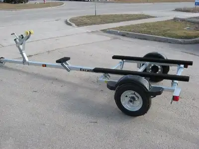 Excalibur BT1000 Single Axle Boat Trailer1000lbs total boat capacity, Will fit up to a 14ft. boat BT...