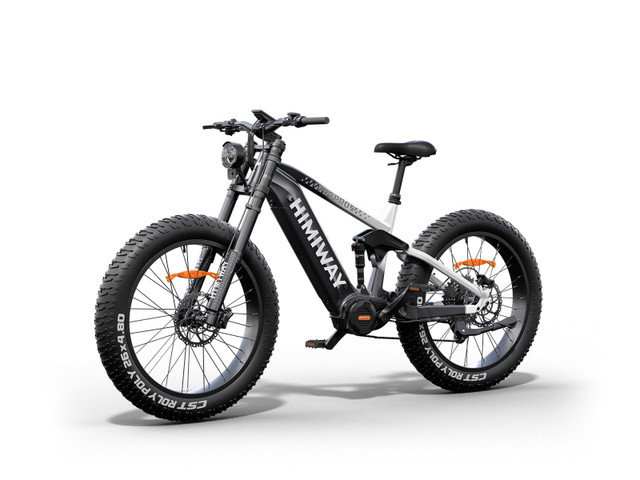 D7 Pro 1000W Mid-Drive Motor Full Suspension Fat Tire Ebike in eBike in London