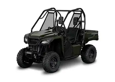 Honda Pioneer 520 Side-by-Side Sized right and loaded with features. The Honda Pioneer 520 is all ab...