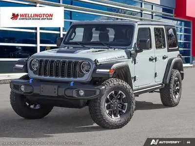 This Jeep Wrangler 4xe has a strong Intercooled Turbo Gas/Electric I-4 2.0 L/122 engine powering thi...