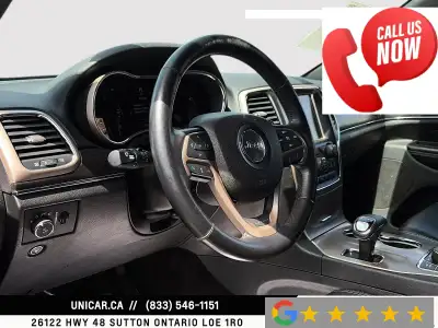 2015 Jeep Grand Cherokee Limited No Accidents Remote Starter Nav, View more