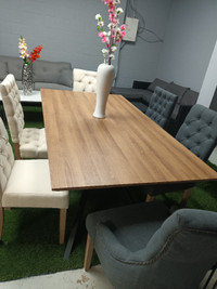 Wooden Dinning Table with Chairs