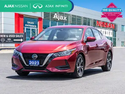 2023 Nissan Sentra SV Scarlet Ember Tintcoat 2.0L 4-Cylinder DOHC 16V FWD CVT with Xtronic 4D Sedan...