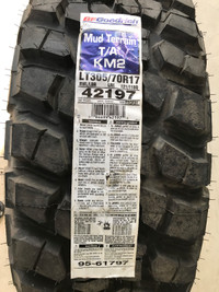 Truck tires and rims