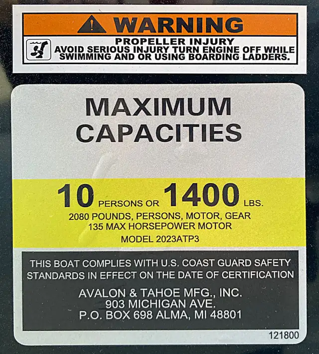 2024 Tahoe Tritoon 2180 QL, Mercury 90 HP and Trailer in Powerboats & Motorboats in Oshawa / Durham Region - Image 8