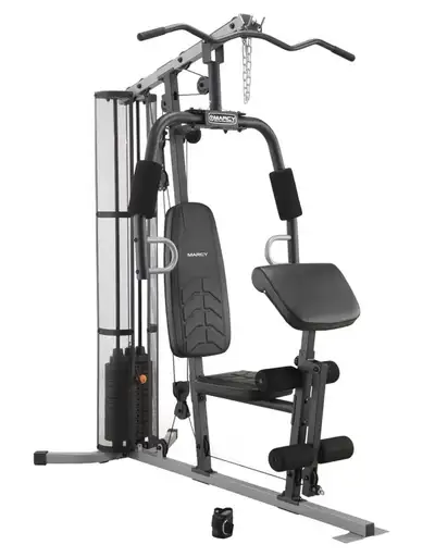 Marcy Home Gym With Cast Iron Plates (75lb), View more