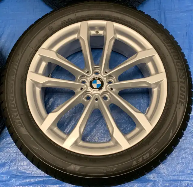 2021 BMW X3 / X4 19" OEM Rims & RF Winter Tires &TPMS*BRAND NEW* in Tires & Rims in Markham / York Region - Image 4