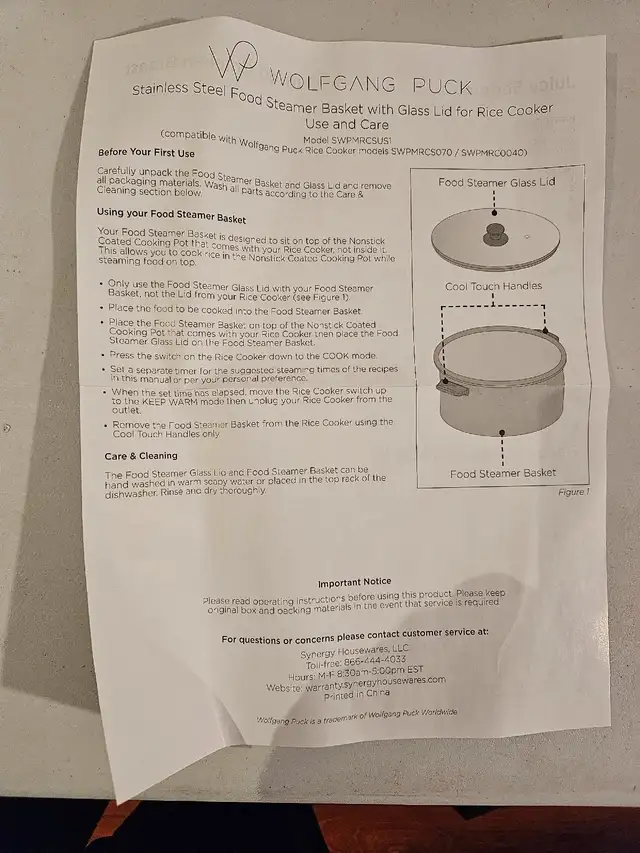 BRAND NEW - Wolfgang Puck Stainless Steel Steamer with Glass Lid in Other in Mississauga / Peel Region - Image 8