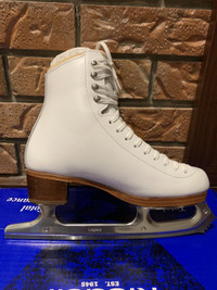 Riedell Bronze Figure Skating Boots size 4