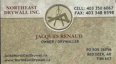 Northeast Drywall specialize in framing steel stud, insulation, drywall, taping, texture, painting a...