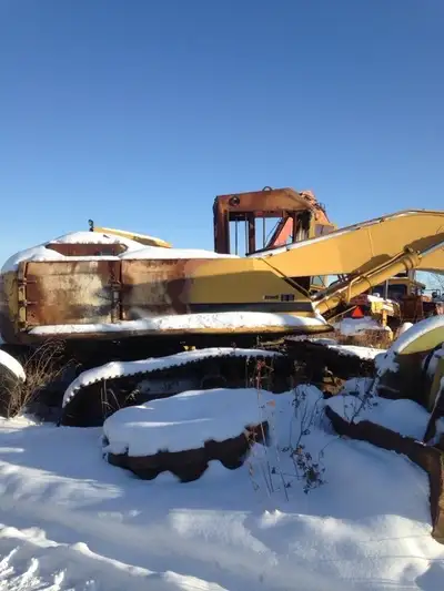 Parts unit Fire damaged Powered By TurnkeyWebSolutions.com 1994 John Deere 270E Excavator Alaskan Eq...