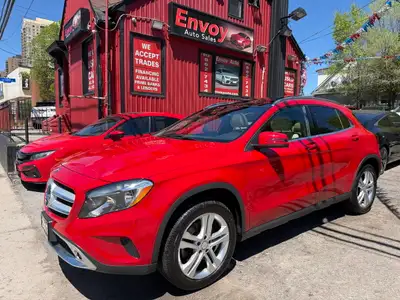ONE OWNER!! CARFAX REPORT IS AVAILABLE!! GLA250 4MATIC!! 2-KEYS!! AWD!! NAVIGATION!! HEATED LEATHER...