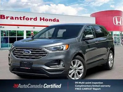 Command attention and conquer any journey in the sophisticated 2024 Ford Edge Titanium. Engineered f...