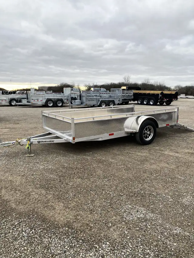 2026 Canadian Mennonite Built Single Axle Aluminum Utility Trail ...