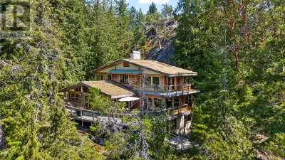 Welcome to your dream retreat, a stunning 132-acre walk-on waterfront property on Cortes Island with...