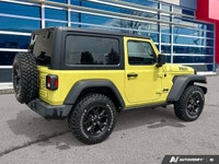 No Accidents, Nicely Optioned, Dealer Serviced, High Velocity Yellow 2023 Jeep Wrangler Willys 4X4,... (image 5)