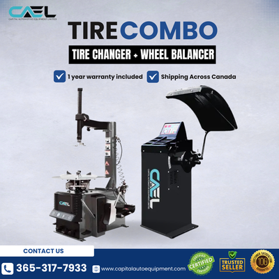 Brand New Tire Machine and Wheel Balancer ETL Certified combo Tire Machine Technical Parameter Motor...