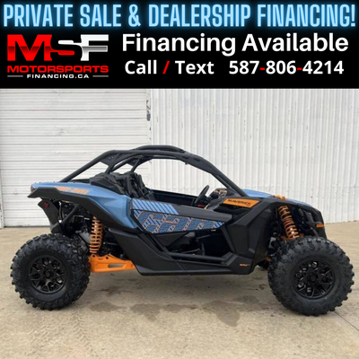 Welcome to Motorsports Financing - Kelowna! 2025 Can am Maverick Engine: 0