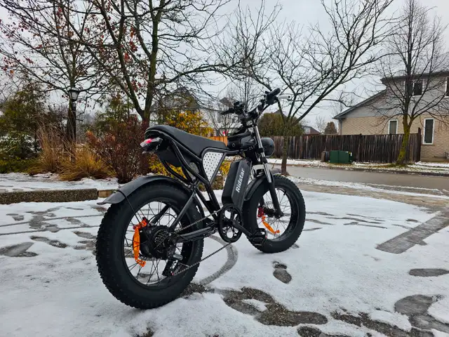 Zeus Ebikes - Q20 Electric Bike - Retro Ebike 55km/h - Financing in eBike in Strathcona County - Image 8