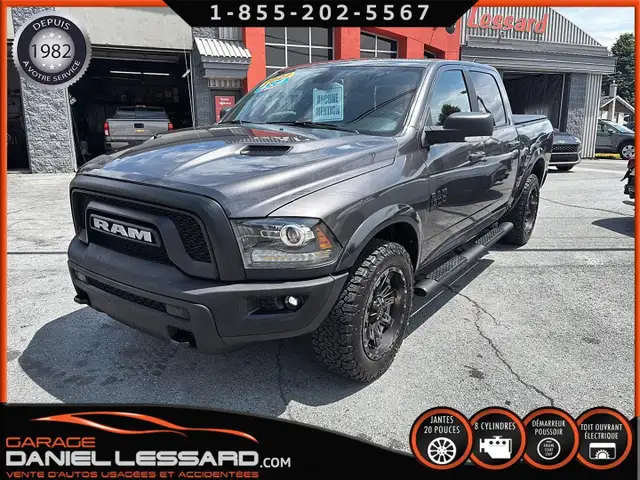 Ram 1500 Classic WARLOCK 4 X 4 CREW CAB BTE 5.7 PIEDS, HEMI 2022 in Cars & Trucks in St-Georges-de-Beauce - Image 3