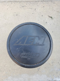 AEM Dry Flow Reusable air filter 10 in L 5 1/2 in W 3 1/4in O