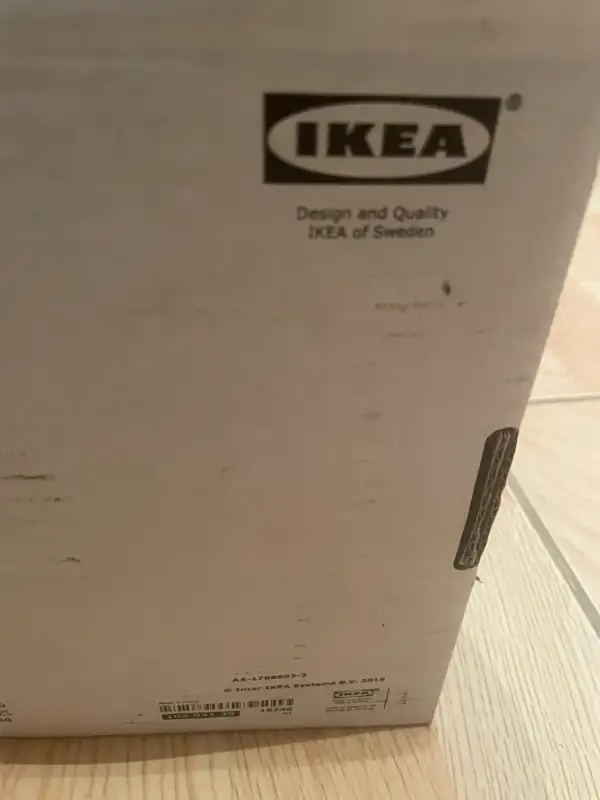 New In Box IKEA HOLMO 46” Floor Lamp White Rice Paper Shade New in Indoor Lighting & Fans in City of Toronto - Image 3