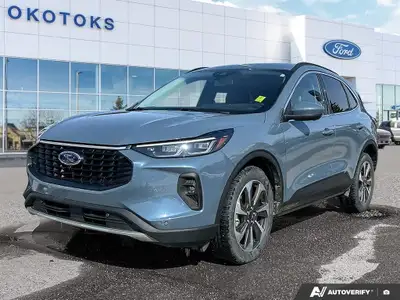 Our 2024 Ford Escape Platinum AWD in Vapor Blue Metallic helps you take your adventure to the next l...