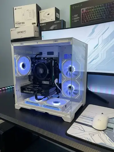 Uniway gaming pc  Ryzen 5500/16G Ram/1TB SSD/RTX 5060, View more