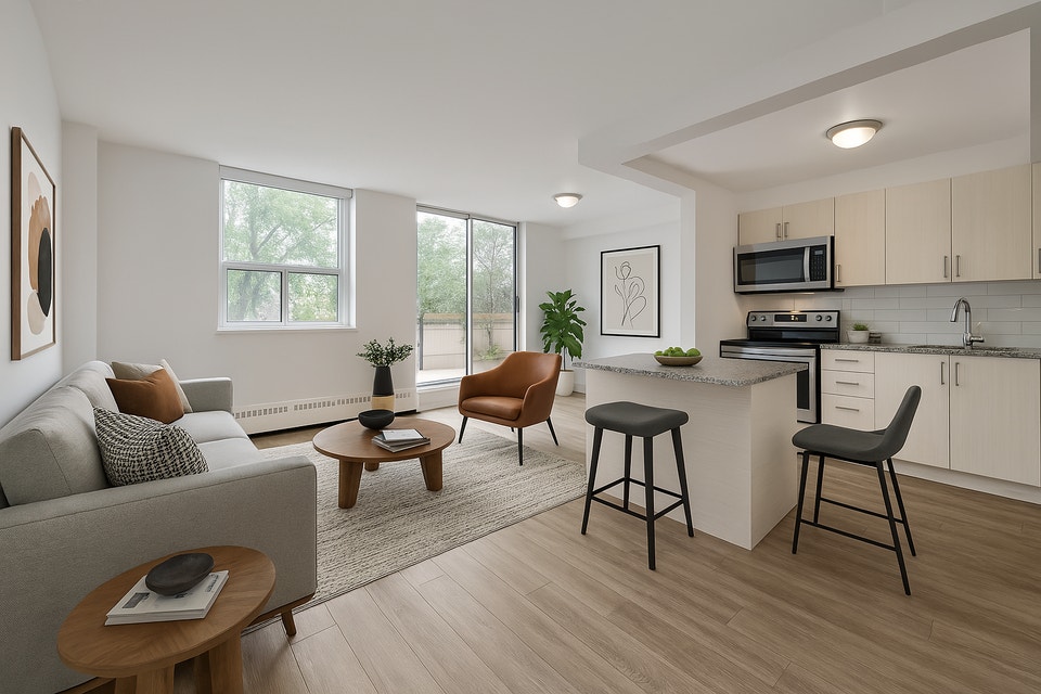 Melvin Apartments - Renovated 1 Bedroom  Apartment for Rent 4