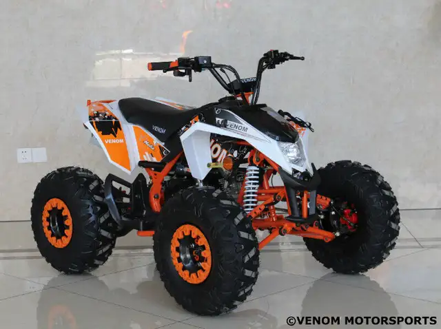 NEW 125CC VENOM RACING ATV | KIDS 4 WHEELER | QUAD | AUTOMATIC in ATVs in Cape Breton - Image 9