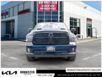 The 2021 Ram 1500 Classic Express in a striking Blue with a robust 44 drivetrain is engineered for t... (image 1)