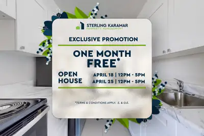 Current Promotions Limited Time Offer | Enjoy 1 Month FREE on a 13 Month Lease!* Limited Time Offer...