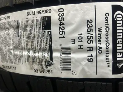 These NEW Continental ContiCrossContact Winter are TOP-LINE Winter tires. $70 Mail in Rebate with Th...