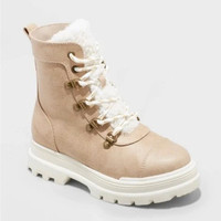 Girls Willa Zipper Shearling Style Boot