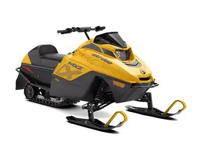 2026 Ski-Doo MXZ® 120 A full-featured snowmobile in a pint-sized offering, the MXZ 200 looks and rid...